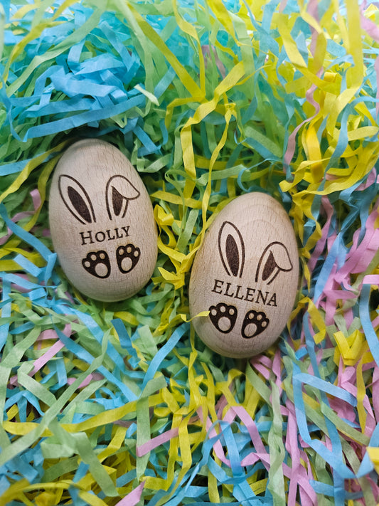 Personalised Wooden Easter Egg