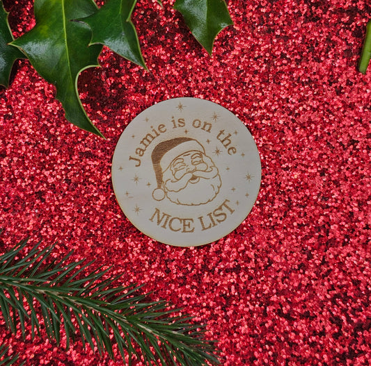 Santa Nice List Coin