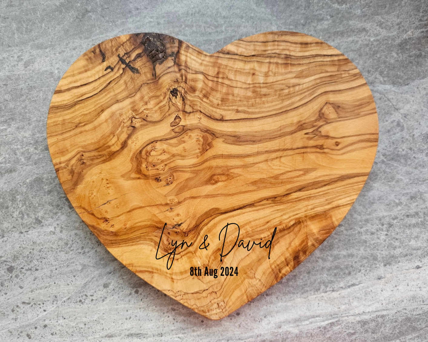 Personalised Olive Wood Boards