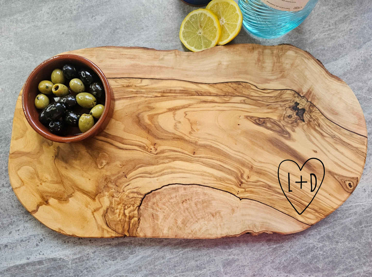 Personalised Olive Wood Boards