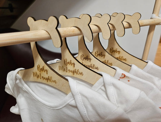 Personalised Baby Hangers