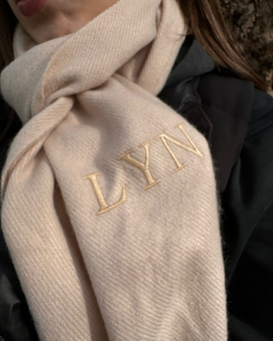 Monogram Scarf