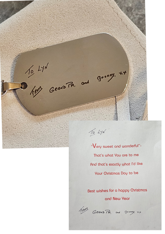 Personalised Handwriting/ Drawing Keyring